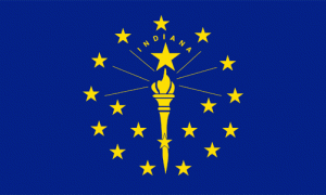 Indiana State Flag