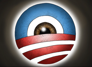 obama surveillance eye