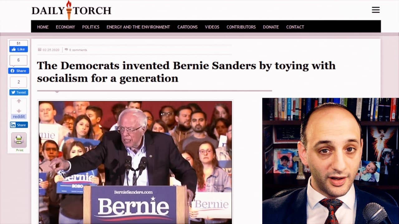 A Bernie nomination even if he loses in 2020 would normalize socialism ...