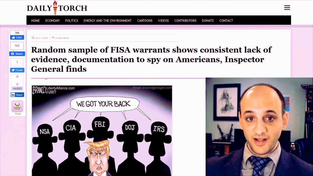 Inspector General audit of FISA warrants reveal DOJ, FBI don't verify ...