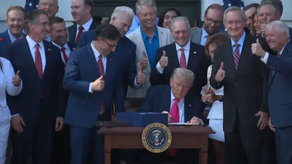 After Trump Signs One Big Beautiful Bill Act, Democrats Still Only Up By 2.3 Points In 2026 Congressional Generic Ballot