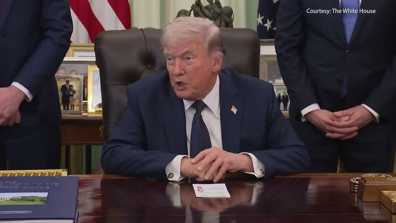The President Flexes Muscle On Strait Of Hormuz Until Deal Is Made
