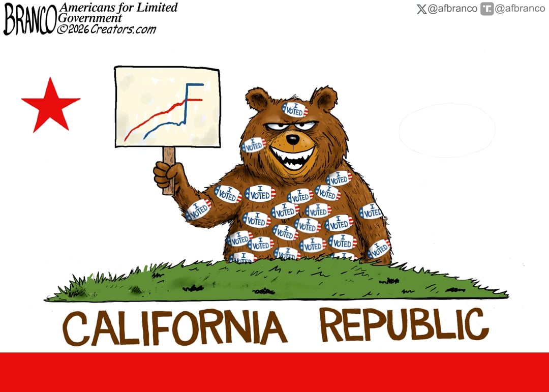 Cartoon: Califraudia