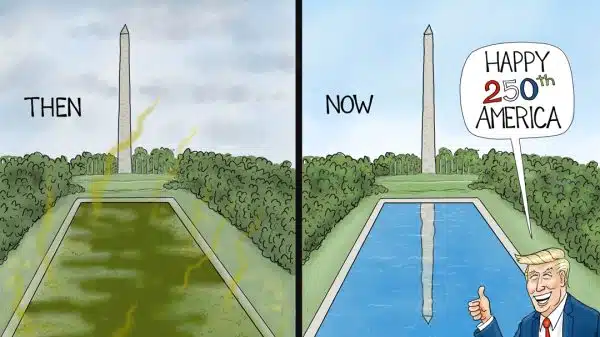 Cartoon: In The Clear