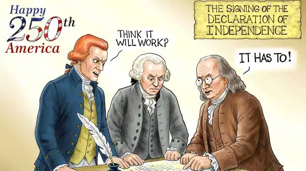 Cartoon: Our Sacred Honor