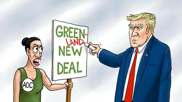 Cartoon: Feeling Green