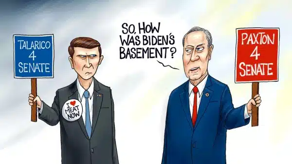 Cartoon: God Save Texas
